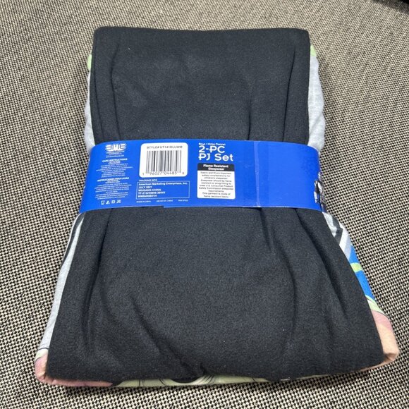 Star Wars Mandalorian Child Yoda Boys Size 8 PJ’s Long Sleeve Pants 2pc Set New - Picture 4 of 5